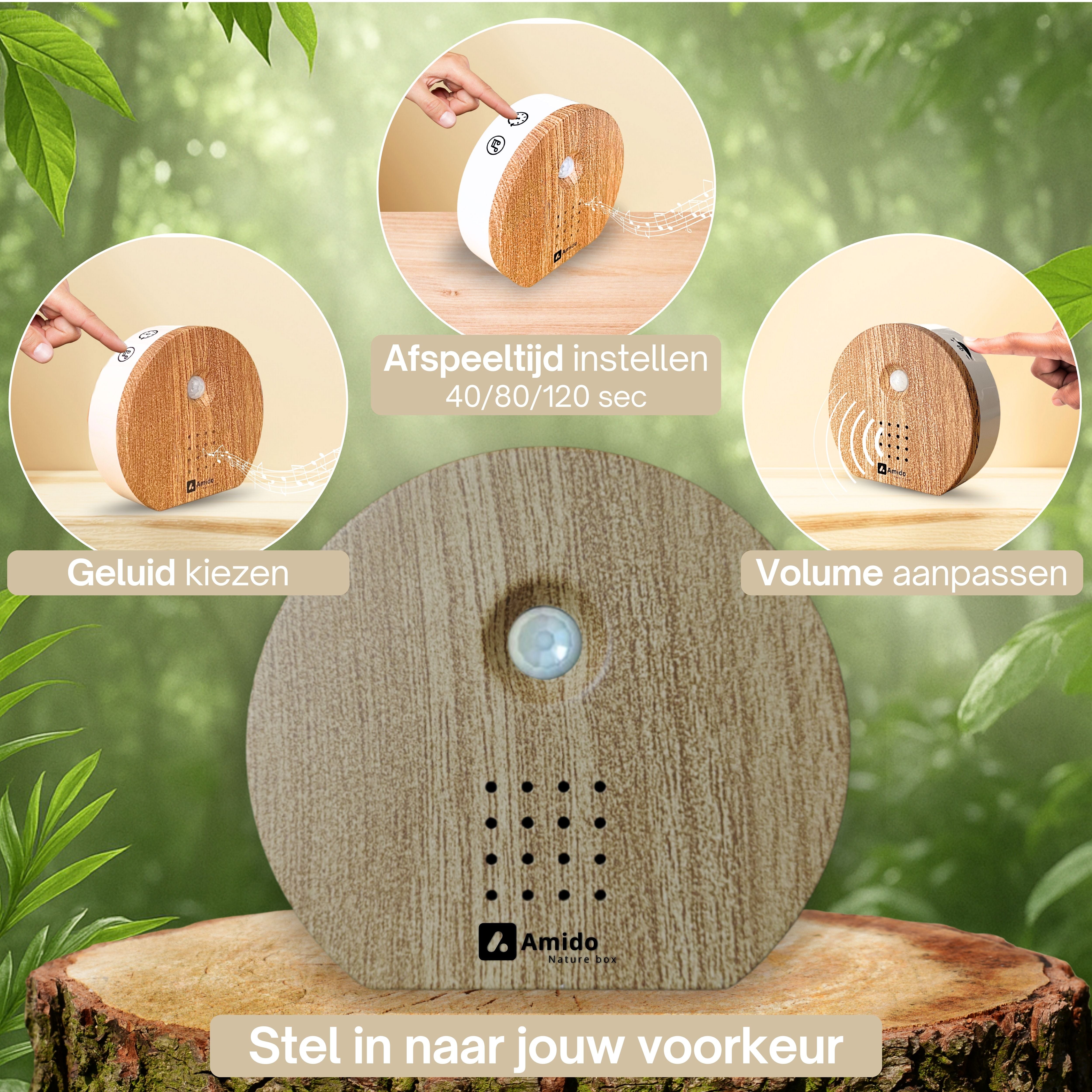 Nature Sound Box dark oak